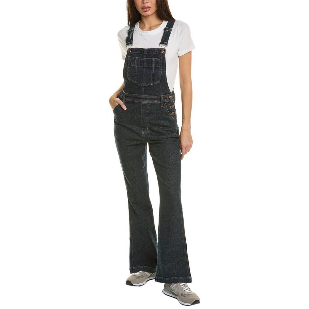 NWOT Madewell Perfect Vintage Flare Overall - 6 - indigo